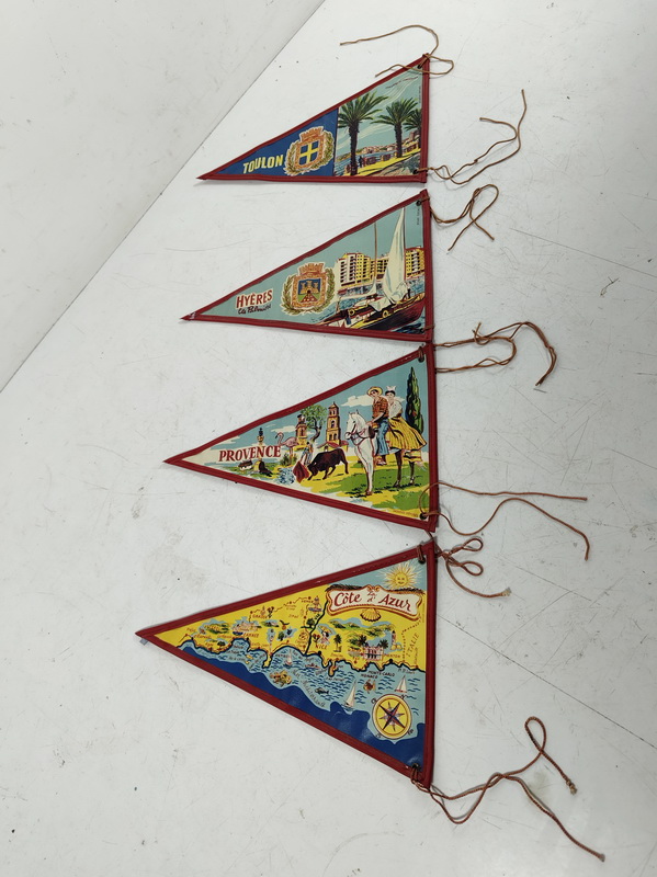 banderin souvenir francia tela plastico 14x23 consultar modelos